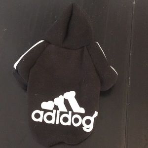 Adidas dog sweatshirt
